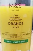 100% Freshly Squeezed Orange Juice (Marks & Spencer)